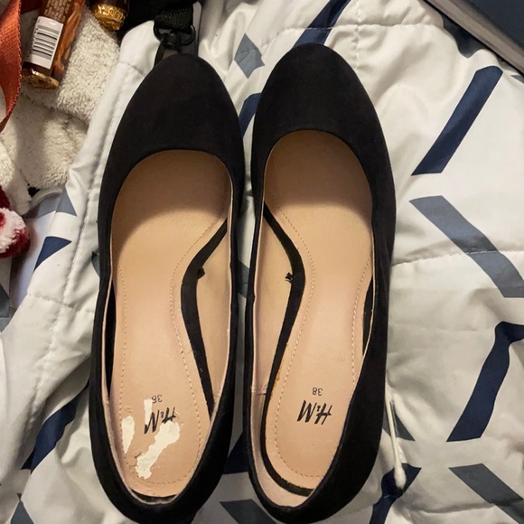 Black suede 4in heels - Picture 1 of 5